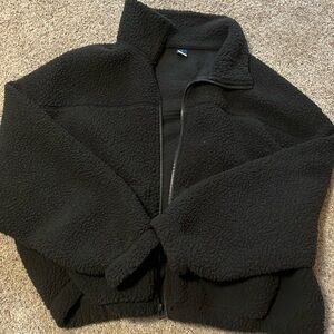 Sherpa old navy jacket